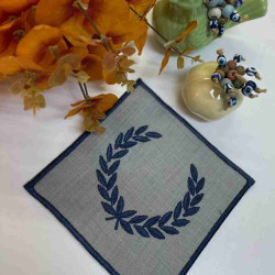 BAŞAK NAKIŞLI KOKTEYL PEÇETESİ (SUNUMLU) 6'LI BAŞAK NAKIŞLI KOKTEYL PEÇETESİ (SUNUMLU) 6'LI