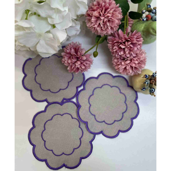 NAKIŞLI KOKTEYL PEÇETESİ (Sunumluk) 6'LI