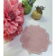 PEMBE TOMURCUKLU KOKTEYL PEÇETESİ (Sunumluk) 6'LI